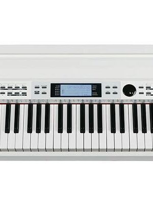 digital stage piano with accompaniment, 88 keys hammer action (GAS-II), 2 x 20 W, white