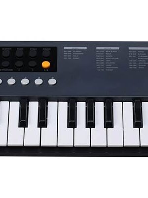 keyboard, 37 mini-size keys, with USB-C cable for MIDI and power supply, auto chord, 1 X 2,5 W